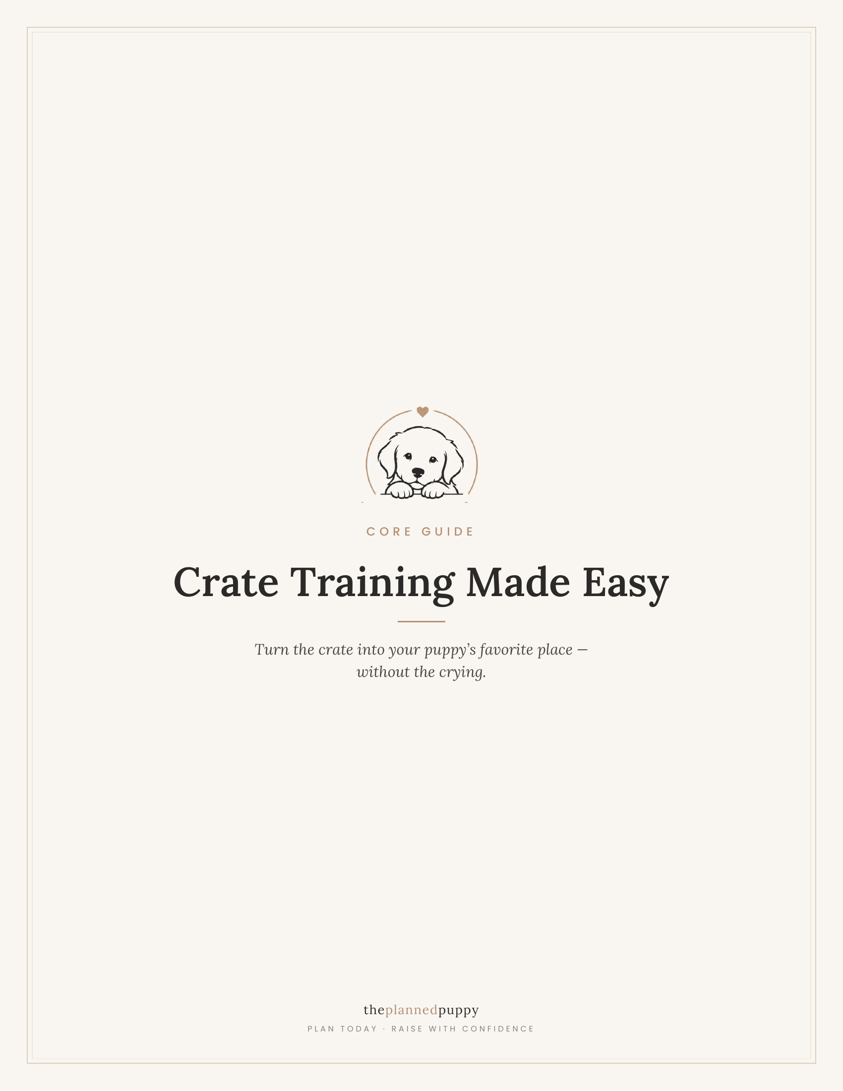Crate Training Made Easy