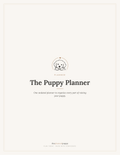 The Puppy Planner