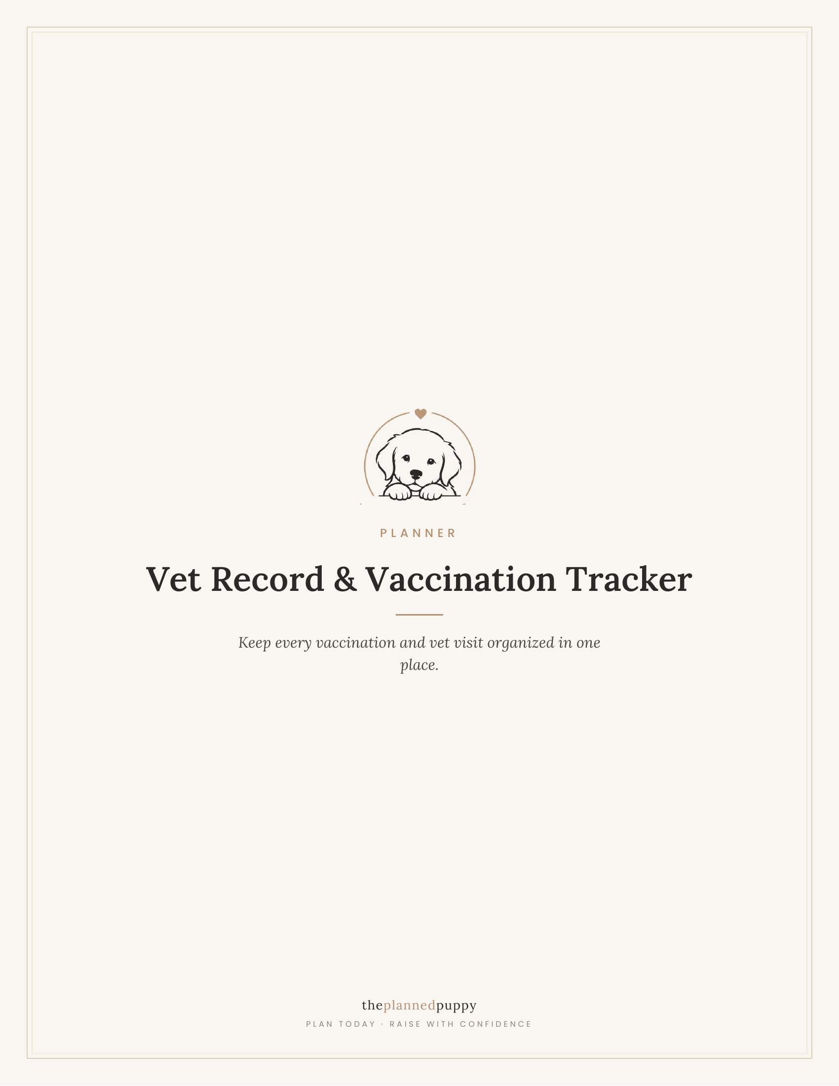 Vet Record & Vaccination Tracker